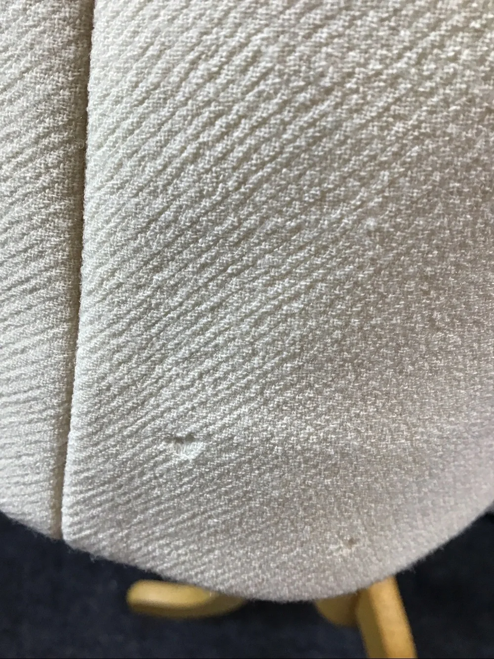 J. Crew Cream Winter White wool button front thinsulate a-line coat 10 NWT - Picture 4 of 12